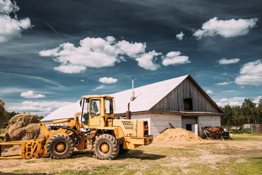 Multipurpose Wheel Loader Carry Out Works In Transportation Of H